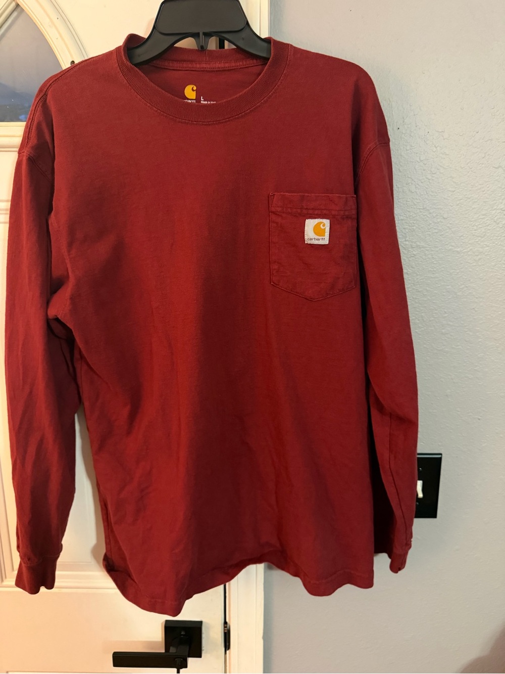 Carhartt Men's Long Sleeve Pocket Tee